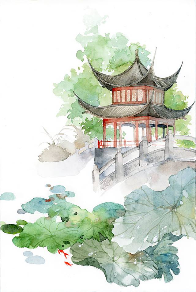 古典中国风元素的背景素材