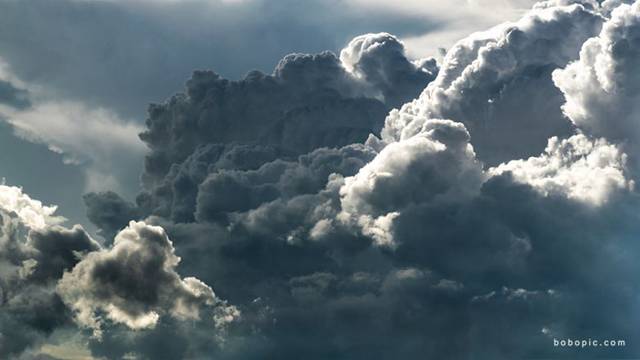 超美的云层风景美图